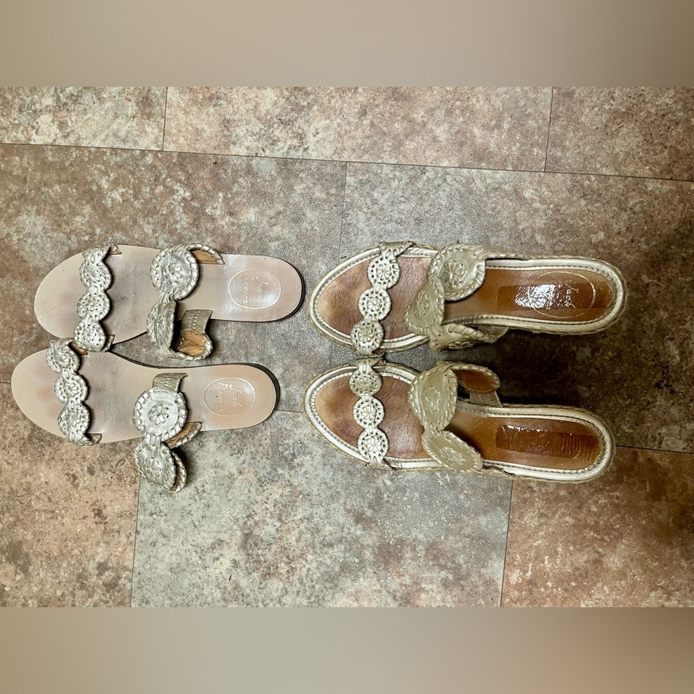 Two Pairs of Jack Rogers Sandals